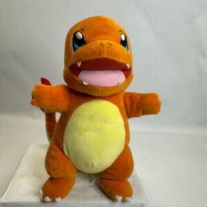 Pokemon Charmander Sound‎ Lights Plush Stuffed Animal Orange Fire Type 10" Works